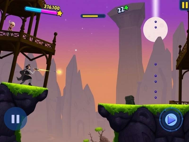 Savant Leap Star Game Screenshot